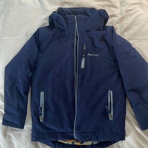 Marmot Kid’s Insulated Ski and Snowboard Jacket Arctic Navy M